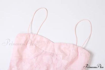 Blush Of Elegance Charming Lace Maxi Dress