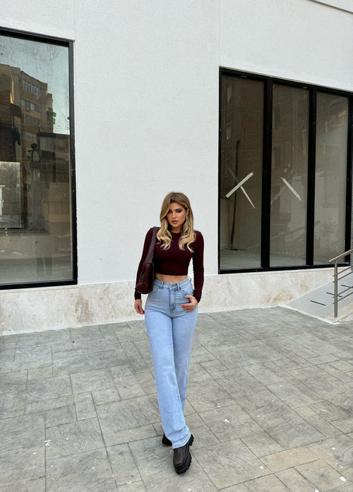 BLUZE CROP