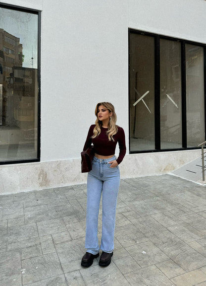 BLUZE CROP