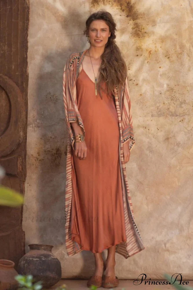 Boho Tie Dye Kimono Blouse | Dress In Beauty
