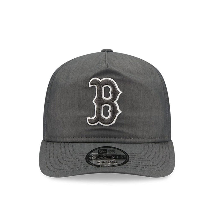 This is a Boston Red Sox MLB Nylon Open Grey 19TWENTY Adjustable Cap 3