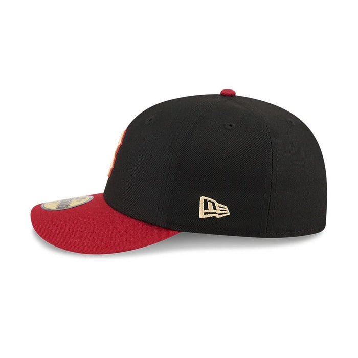 Pictured is this MLB Team Cards Boston Red Sox 59FIFTY Fitted cap in black. 6
