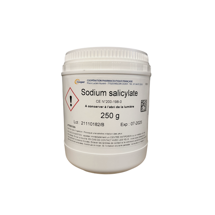 Box of 250 g of sodium salicylate for the treatment of warts - Cooper