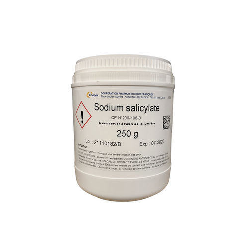 Box of 250 g of sodium salicylate for the treatment of warts - Cooper