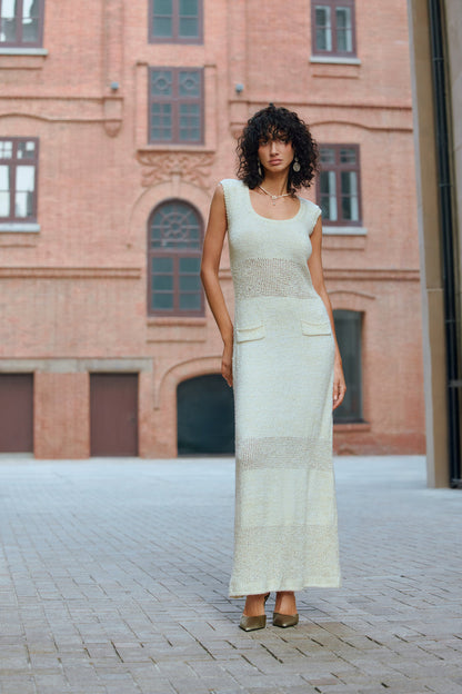 Breeze knit maxi dress