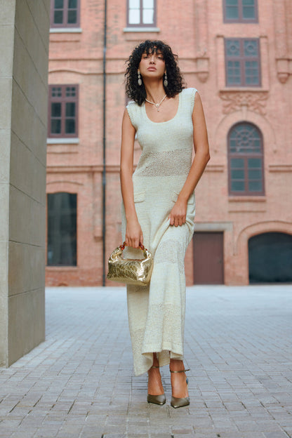 Breeze knit maxi dress