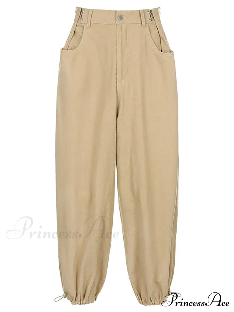 Cargo Camouflage Graceful Patchwork Jeans Pants