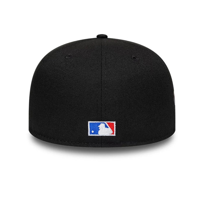 Pictured is this MLB Cooperstown Chicago White Sox 59FIFTY Fitted cap in black. 5