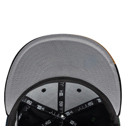 Pictured is this MLB Patchwork Chicago White Sox 59FIFTY Fitted cap in black. 5