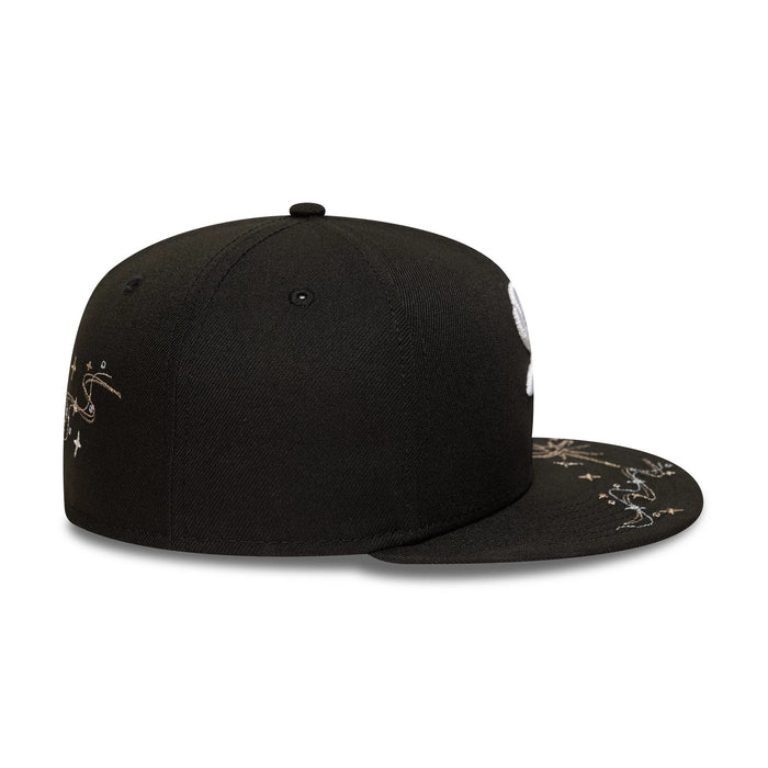 This is a Chicago White Sox MLB Zodiac Black 59FIFTY Fitted Cap 5