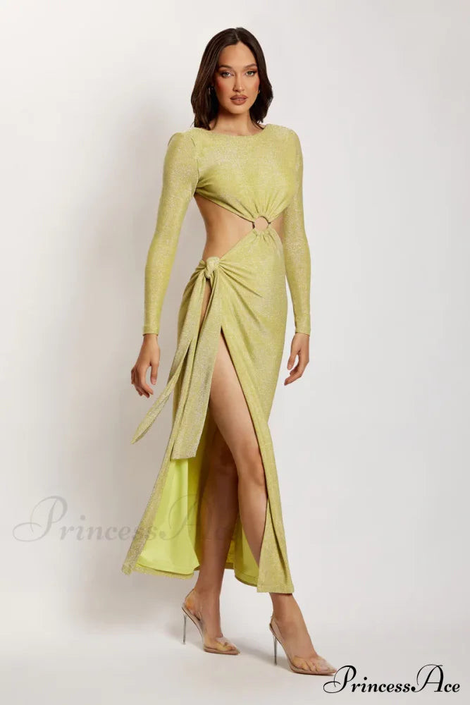 Christina Backless Stylish Maxi Wrap 16 Days / 4 S Green