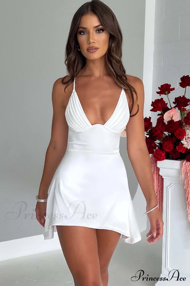Clarise Elegant Mini Dress