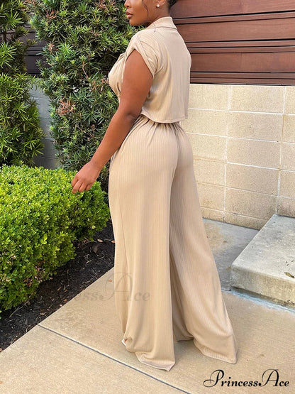 Curvy Hem Spider Trendy Print Crop Top Jumpsuits