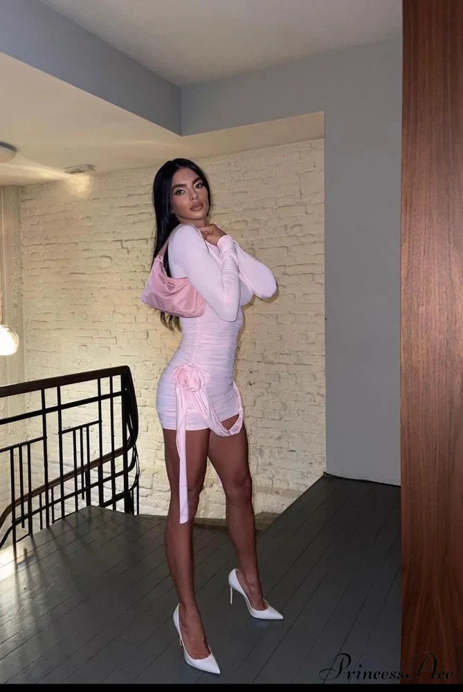 Ebony Elegant Mini Dress