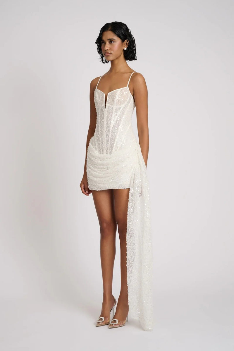Elvira Dress - White
