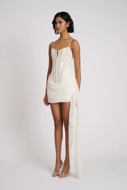 Elvira Dress - White