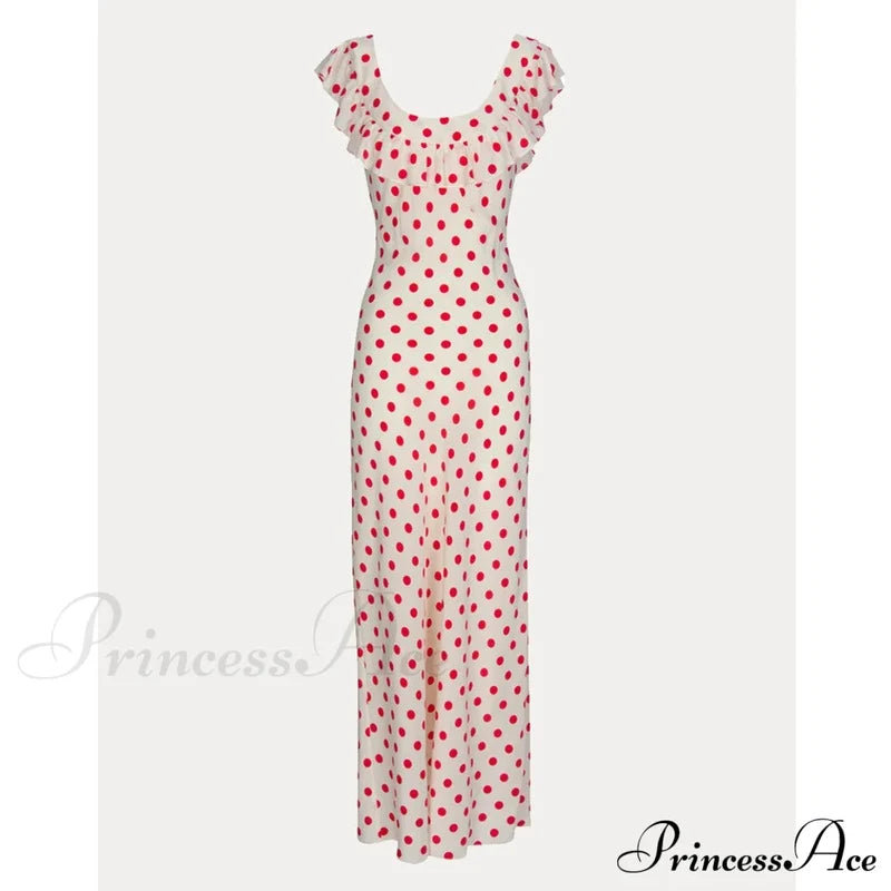 Emmy Elegant Maxi Dress White / S