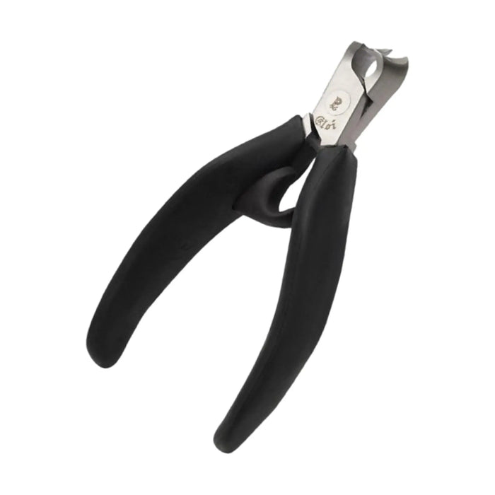 Ergonomic nail pliers - Black - Concave cut - 13 cm - Stainless steel - Akori - My Podologie