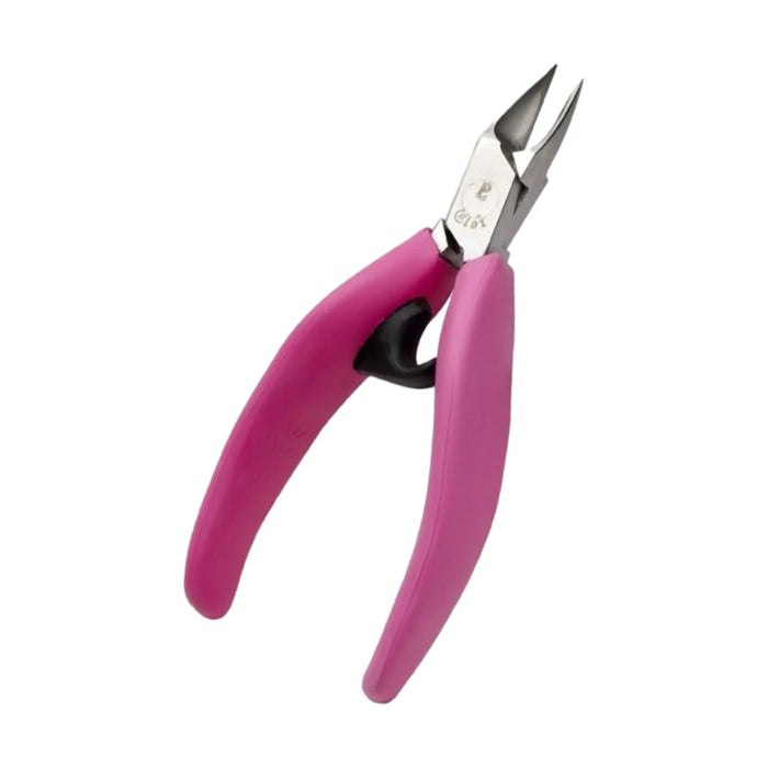 Ergonomic nail pliers - Fushia - Straight cut - Tapered jaws - 13 cm - Stainless steel - Akori - My Podologie