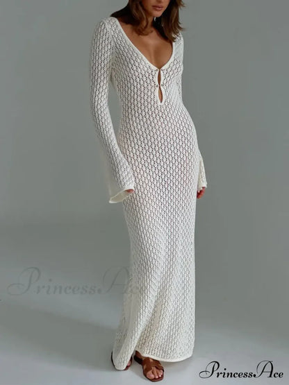 Erica Elegant Knitted Dress