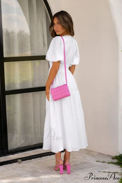 Erin Elegant Midi Dress