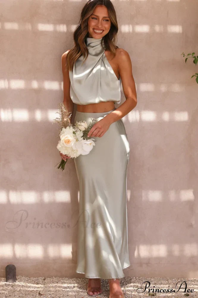 Esther Top + Charming Maxi Skirt Set
