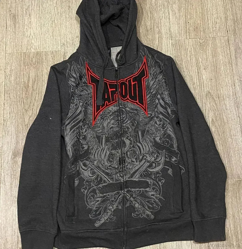 Fashionable Loose Plus Size Hoodie black 2 / S