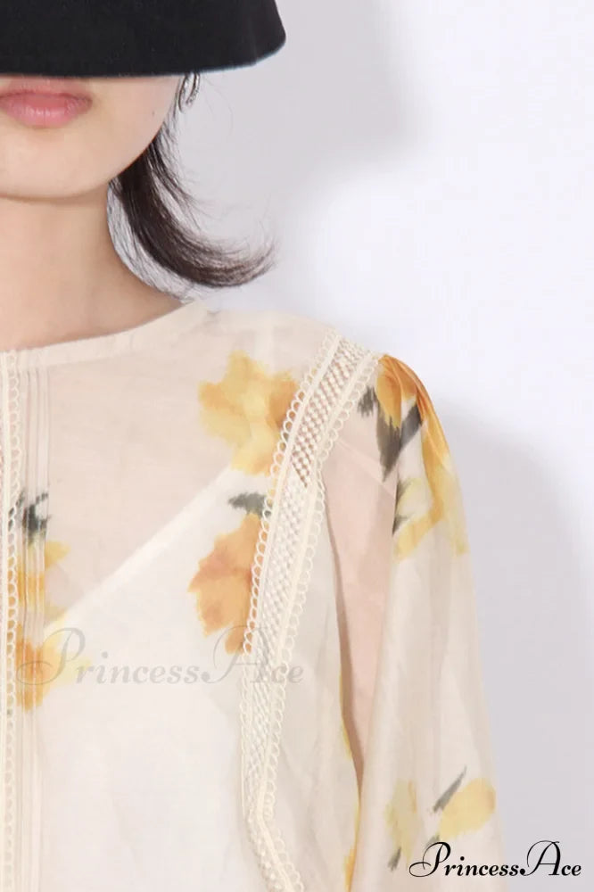 Faye Floral Top Charming + Skirt Set