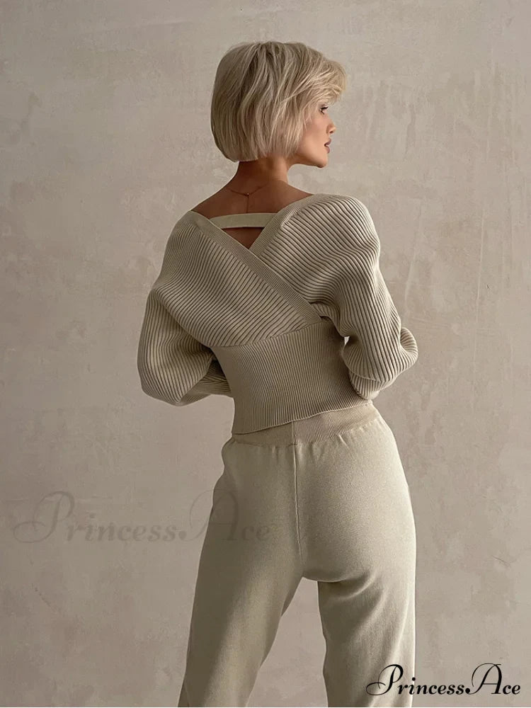 Hala Elegant Knitted Set