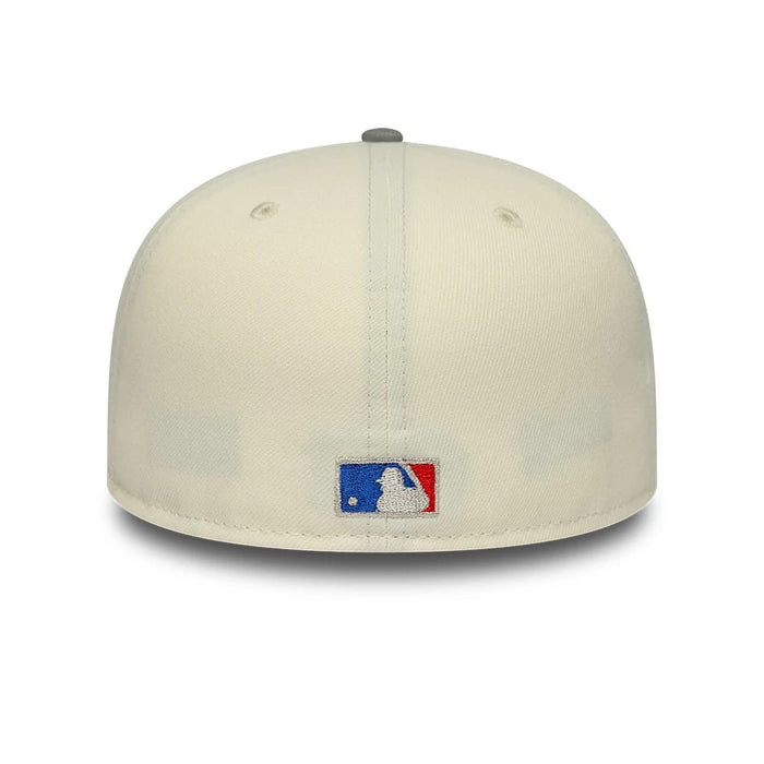 Pictured is this MLB Cooperstown Anniversary Houston Astros 59FIFTY Fitted cap in white. 5