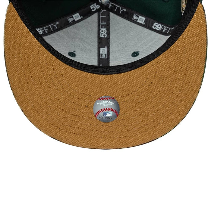 Pictured is this MLB Cooperstown Houston Astros 59FIFTY Fitted cap in green. 2