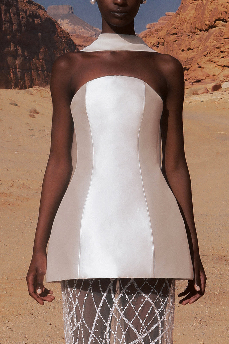 Isobel Dress - White - SHOPJAUS - JAUS
