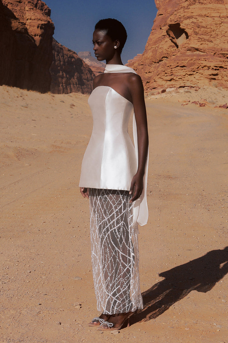 Isobel Dress - White - SHOPJAUS - JAUS