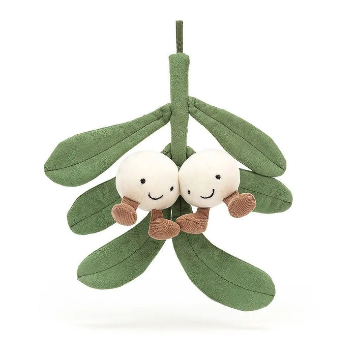 Jellycat Amuseable Mistletoe ONE SIZE - H9" X W9" Kids On Wheelz