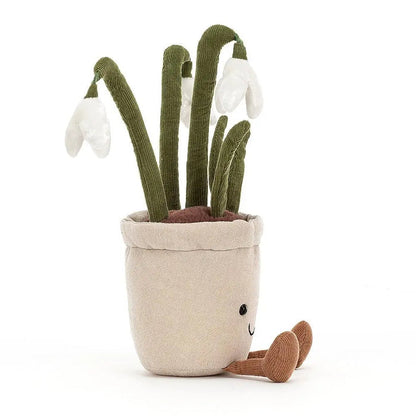 Jellycat AMUSEABLE Snowdrop Kids On Wheelz