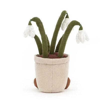 Jellycat AMUSEABLE Snowdrop Kids On Wheelz