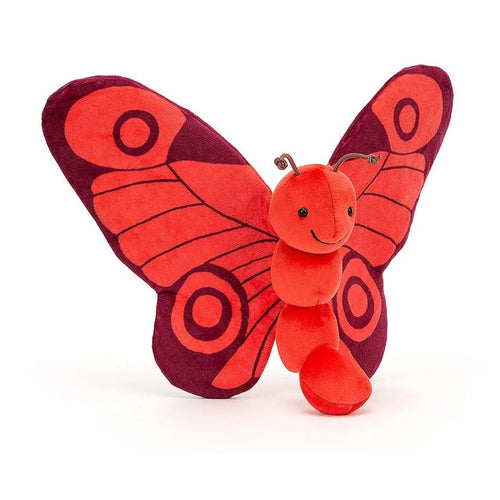 Jellycat Breezy Butterfly Poppy Kids On Wheelz