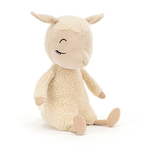 Jellycat Sleepee Lamb Kids On Wheelz