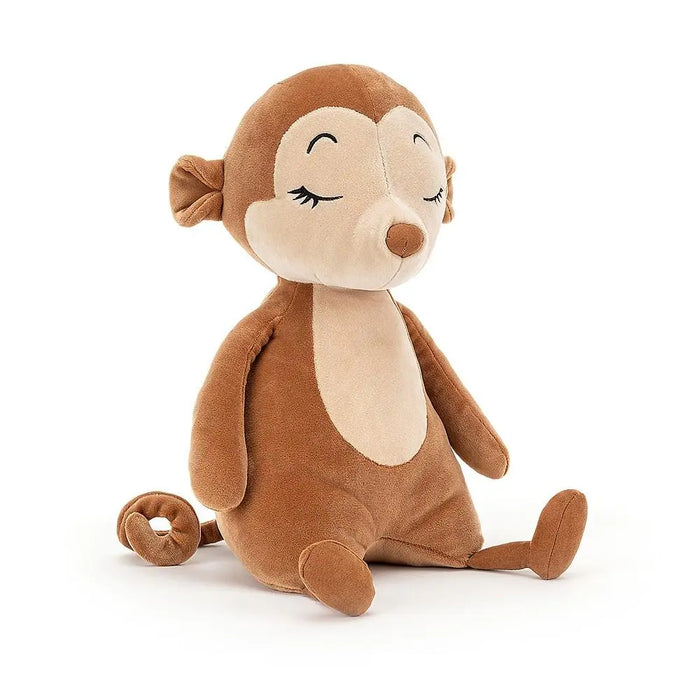 Jellycat Sleepee Monkey Kids On Wheelz