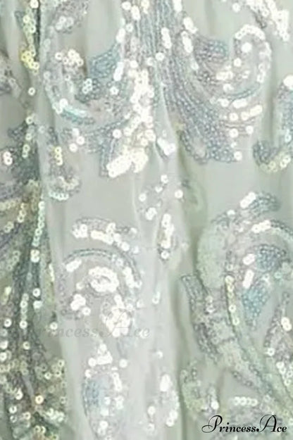 Julianna Sleeveless Stylish Sequin Party Dress