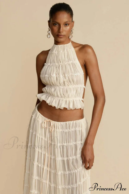 Julie Bella Top Charming & Skirt Set
