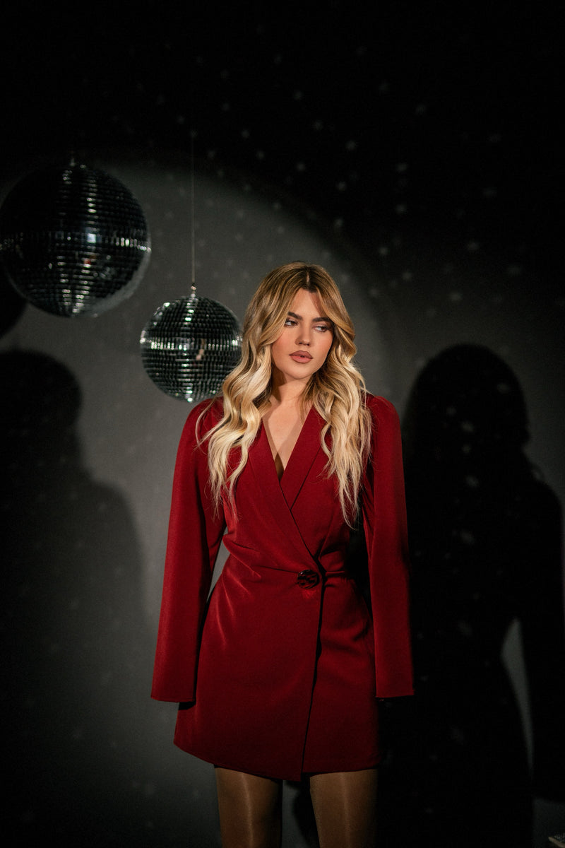 JUMPSUIT BURGUNDY