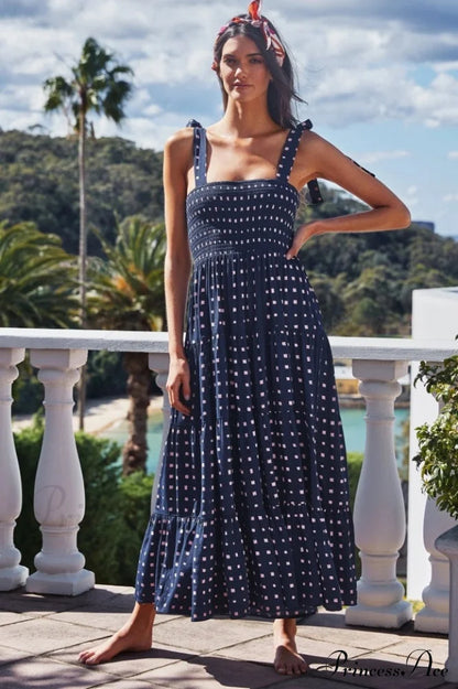 Katie Smocked Maxi Dress | Dress In Beauty