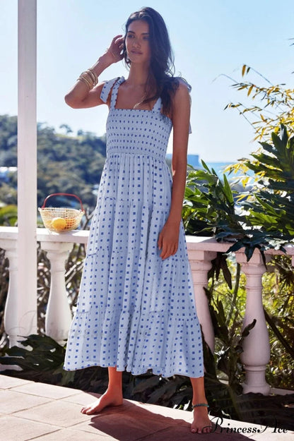 Katie Smocked Maxi Dress | Dress In Beauty