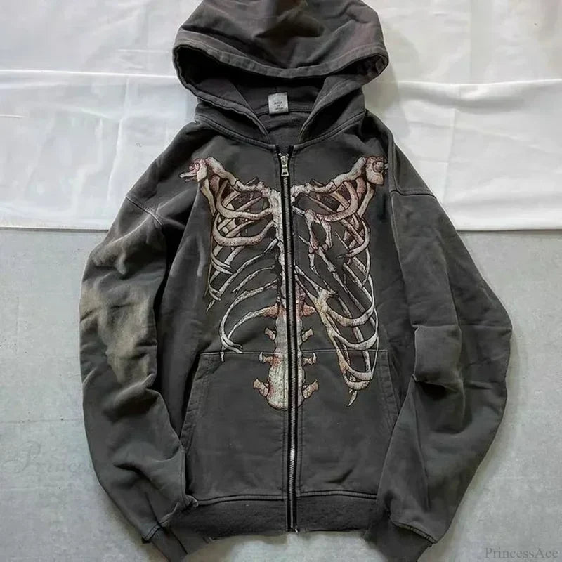 Kawaii Manga Streetwear Hoodie black 9 / S