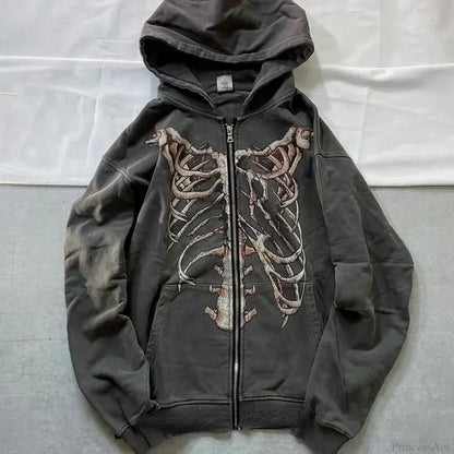 Kawaii Manga Streetwear Hoodie black 9 / S