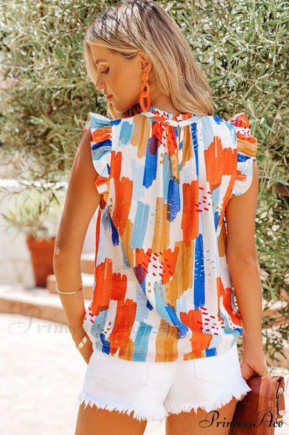 Kiera Flutter Stylish Sleeve Blouse