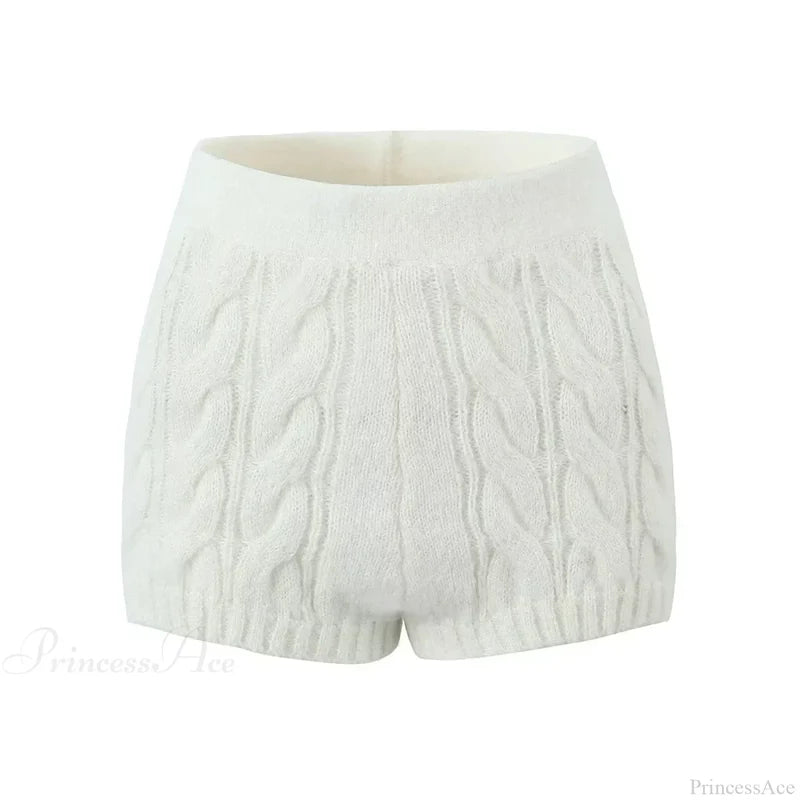 Knit Diamond Pink Cardigan Beige4 / S Cardigan-241208