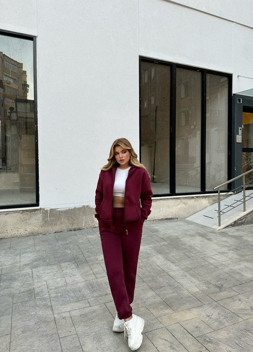 KOSTUM SPORTIV BURGUNDY