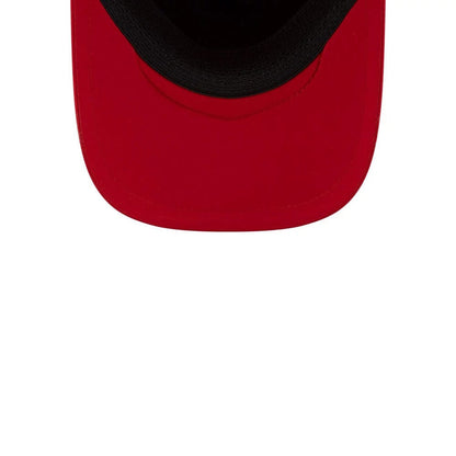Pictured is this MLB Batting Practice 2026 LA Angels 9FORTY Apex cap in red. 7